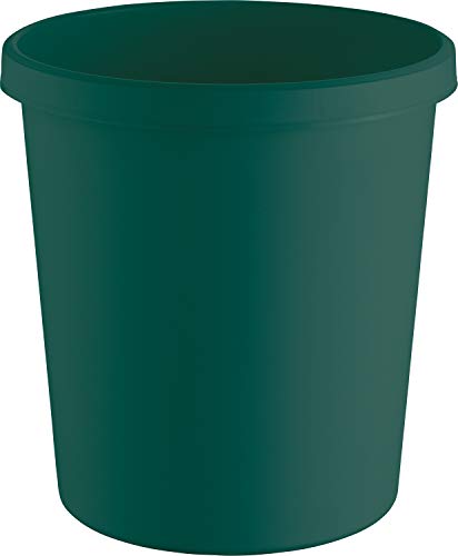 helit H6405852 - Panier de recyclage "le vert allemand", 18 litres, certifié en plastique recyclé Blue Angel, vert, 1 pièce