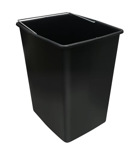ARREGUI CBZ00422 Bytesspännor för avfallssepareringssystem | 17 L | Ersättning inre hinkar gjorda av plast med metallhandtag | Kompatibel grund, topp, rund, Ecoclas och Ecoclas Plus