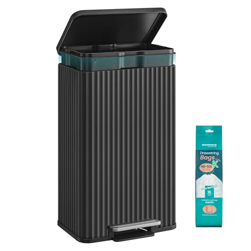SONGMICS Treteimer, 50 Liter